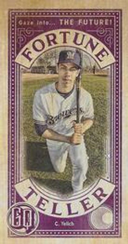 Christian Yelich 2019 Topps Gypsy Queen #FTM-CY Fortune Teller Minis RAW