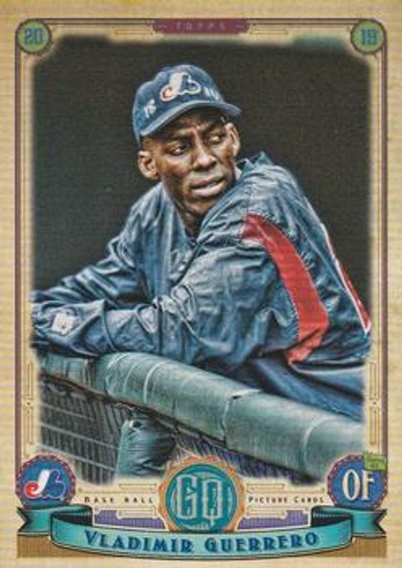 Vladimir Guerrero Sr. 2019 Topps Gypsy Queen #305 Base RAW