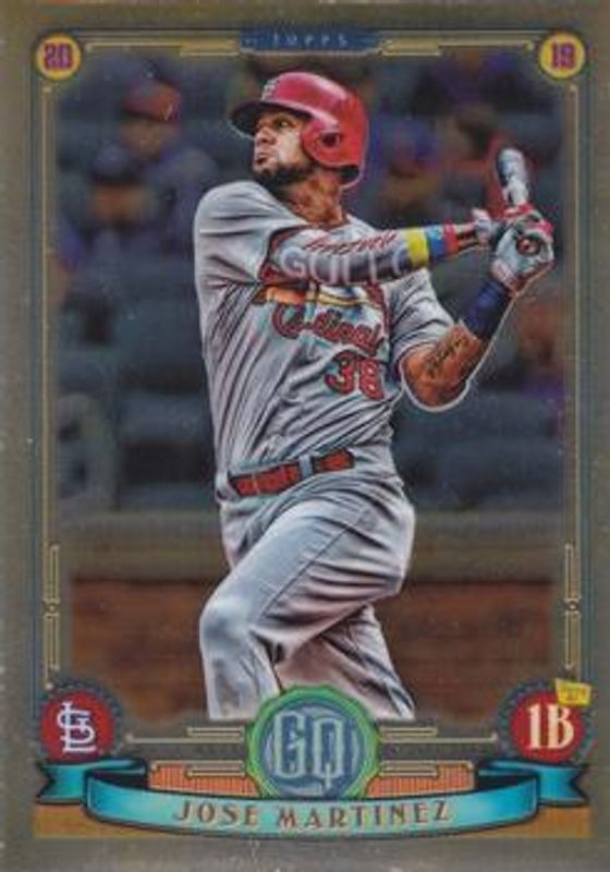 Jose Martinez 2019 Topps Gypsy Queen #266 Chrome Box Topper RAW