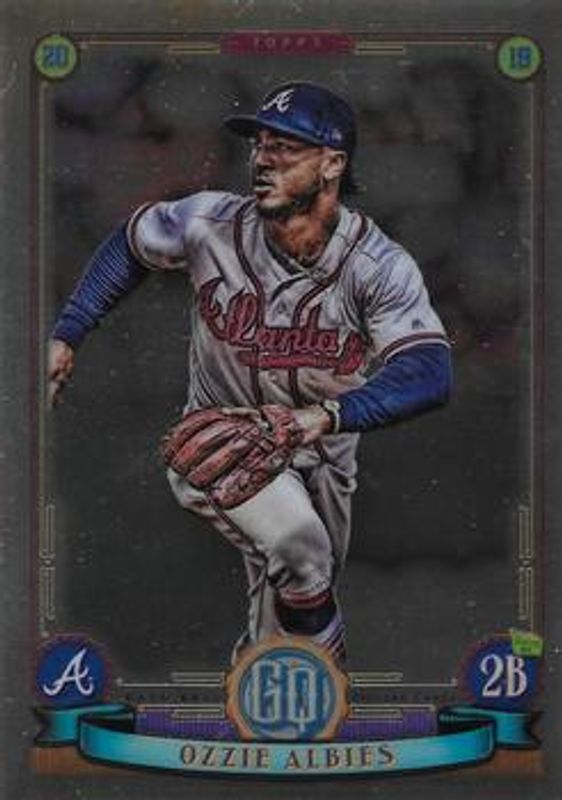 Ozzie Albies 2019 Topps Gypsy Queen #104 Chrome Box Topper RAW