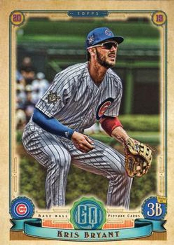 Kris Bryant 2019 Topps Gypsy Queen #100b Base RAW