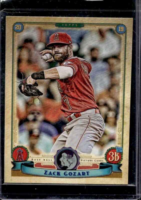 Zack Cozart 2019 Topps Gypsy Queen #229 GQ Logo Swap RAW