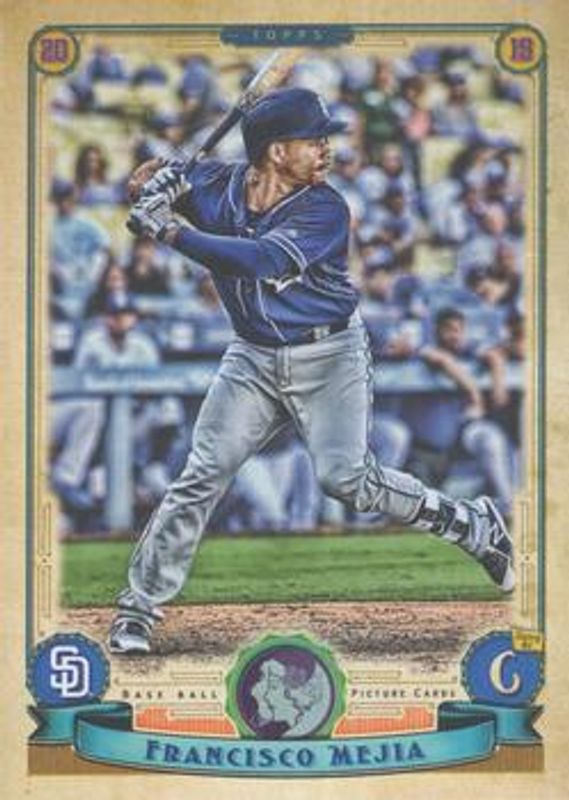 Francisco Mejia 2019 Topps Gypsy Queen #243 GQ Logo Swap RAW