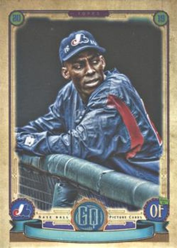 Vladimir Guerrero Sr. 2019 Topps Gypsy Queen #305 Missing Nameplate RAW