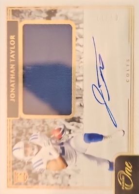 2020 One #18 Rookie Patch Auto - Gold /10