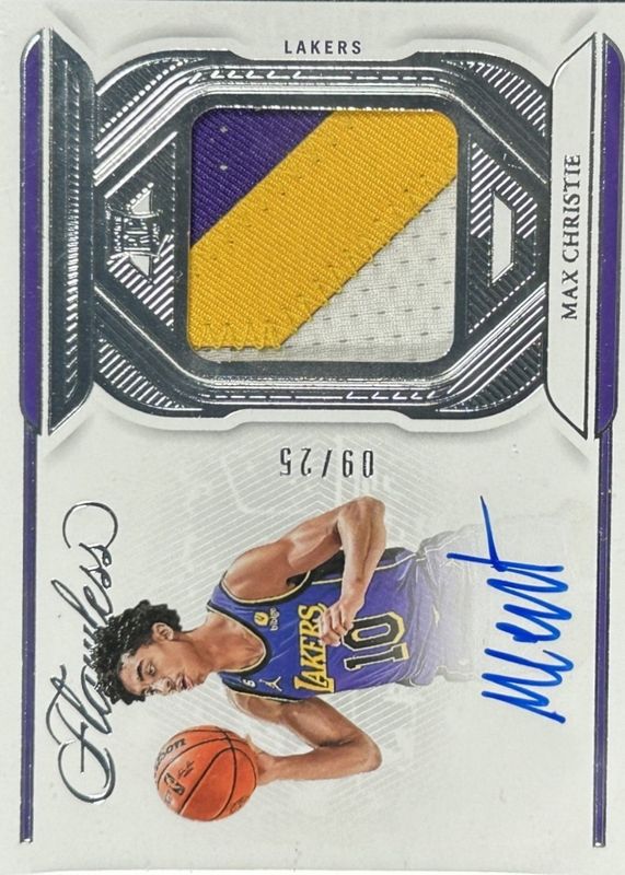 2022 Flawless #FPA-MAX Flawless Patch Autographs /25