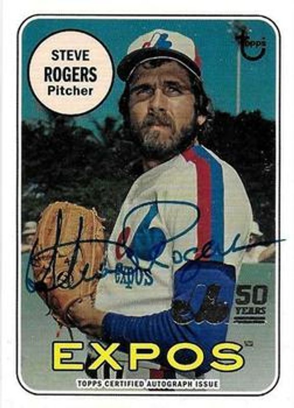 2019 Topps Archives #MTLA-SR 50th Anniversary of the Montréal Expos Autographs