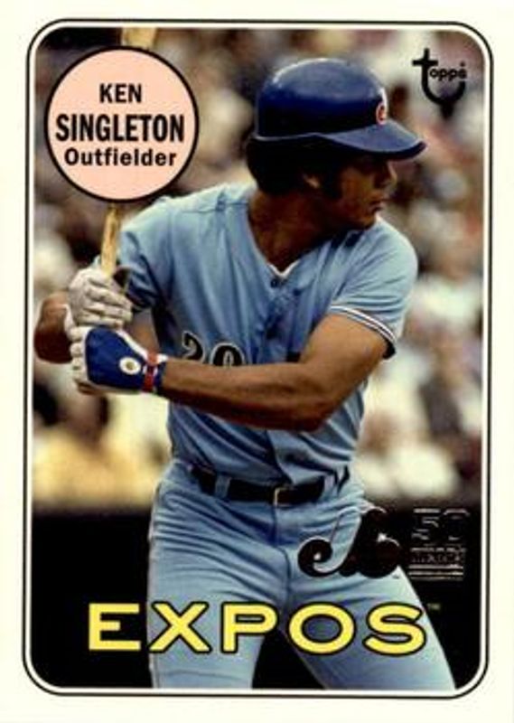 2019 Topps Archives #MTL-KS 50th Anniversary of the Montréal Expos