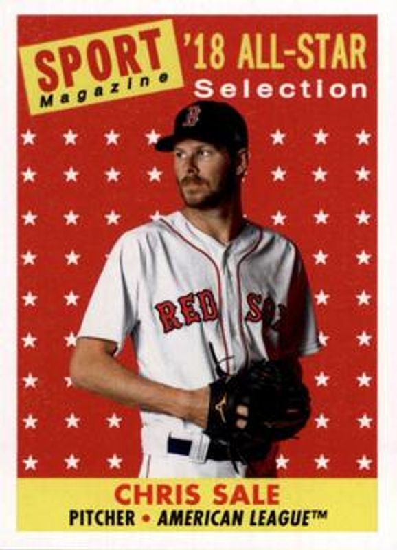 Chris Sale 2019 Topps Archives #305 Base RAW