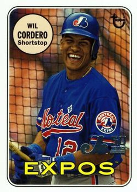2019 Topps Archives #MTL-WC 50th Anniversary of the Montréal Expos