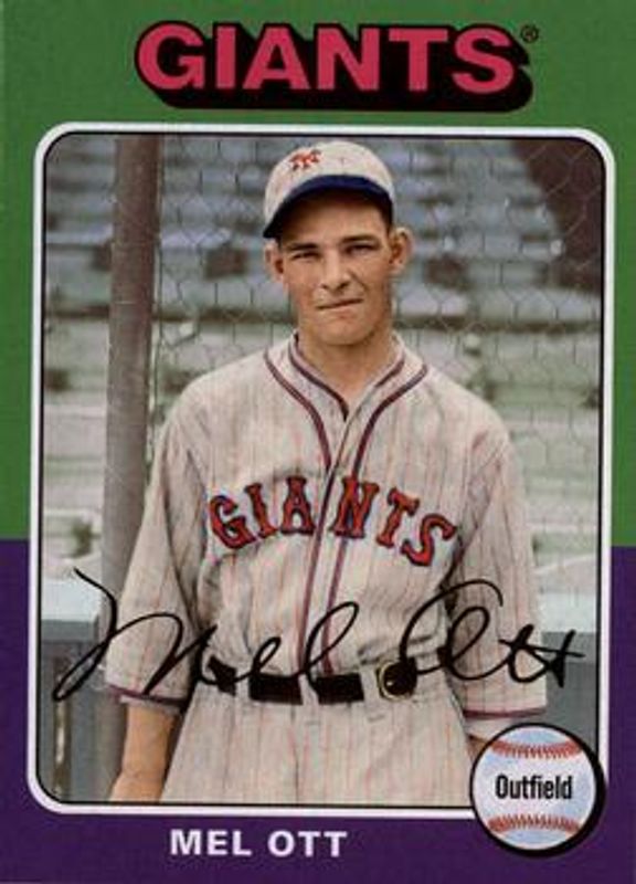 Mel Ott 2019 Topps Archives #102 Base RAW
