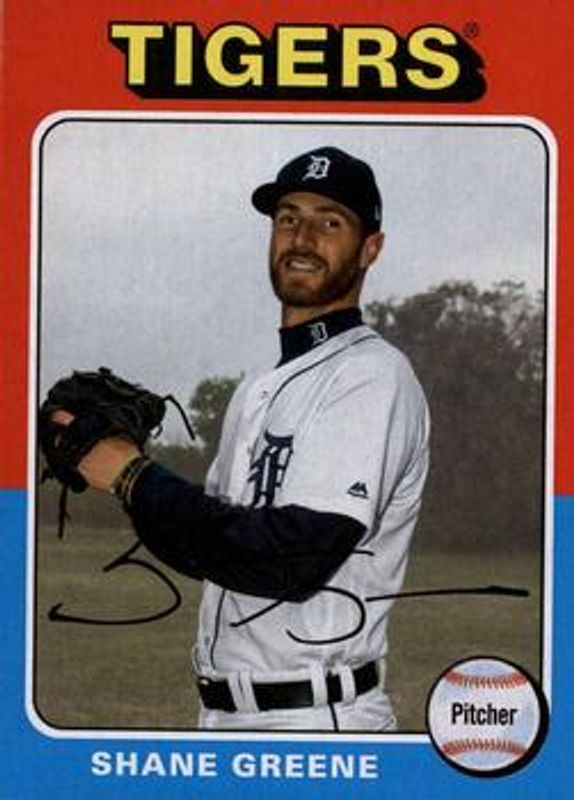 Shane Greene 2019 Topps Archives #163 Base RAW