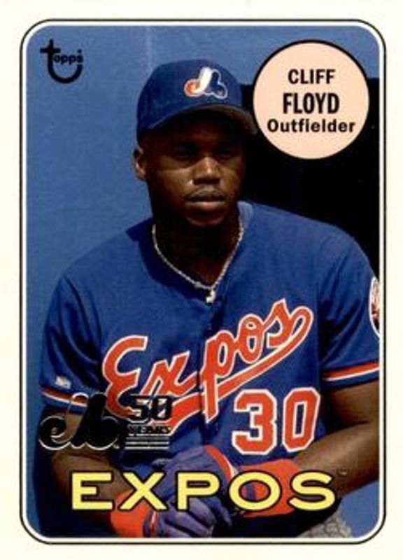 2019 Topps Archives #MTL-CF 50th Anniversary of the Montréal Expos
