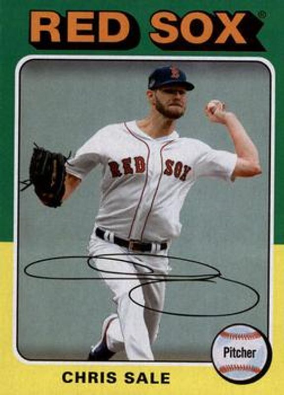 Chris Sale 2019 Topps Archives #148 Base RAW
