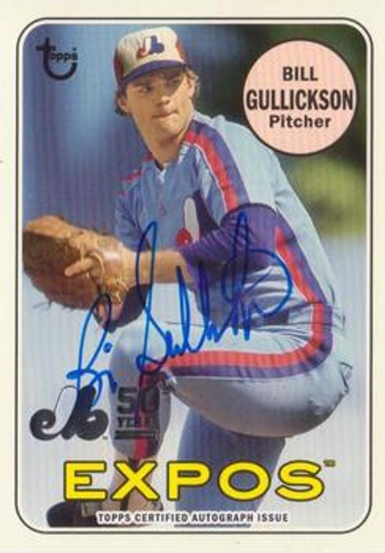 2019 Topps Archives #MTLA-BG 50th Anniversary of the Montréal Expos Autographs