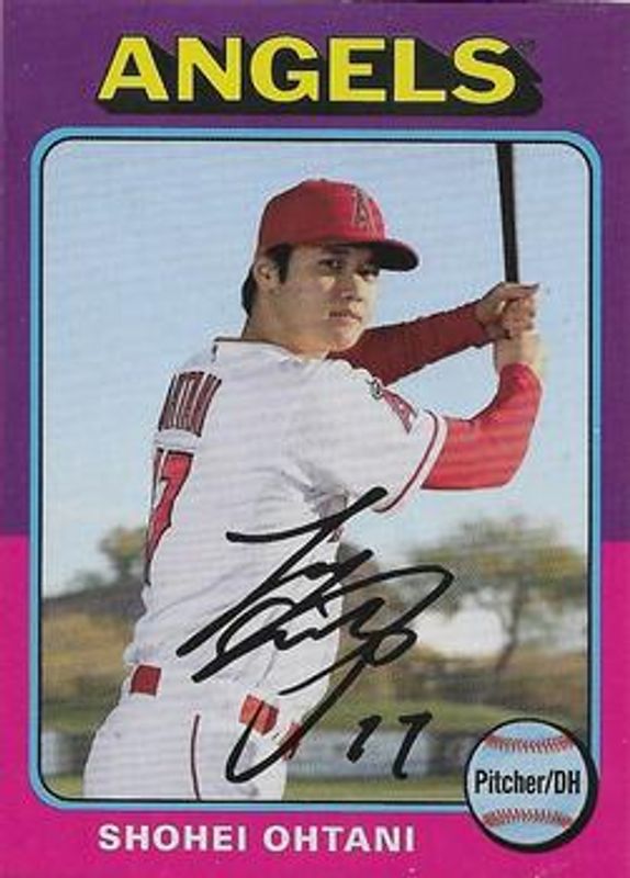 Shohei Ohtani 2019 Topps Archives #101 Blue /25 RAW