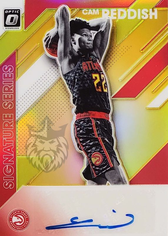 Cam Reddish 2019 Optic #SS-CRD Signature Series - Gold /10 Rookie RAW