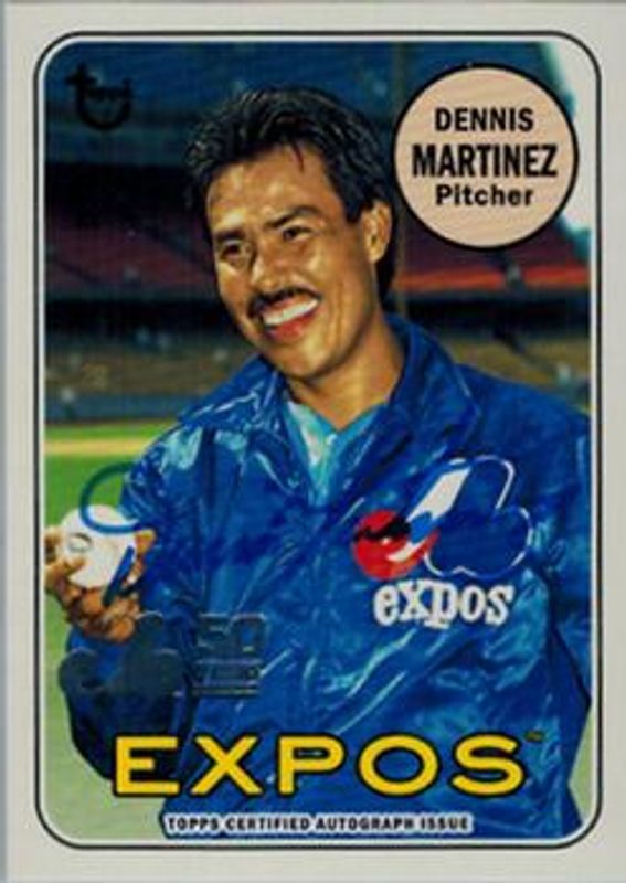 2019 Topps Archives #MTLA-DM 50th Anniversary of the Montréal Expos Autographs