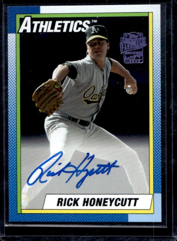 2019 Topps Archives #FFA-RH Fan Favorite Autographs - Purple /150