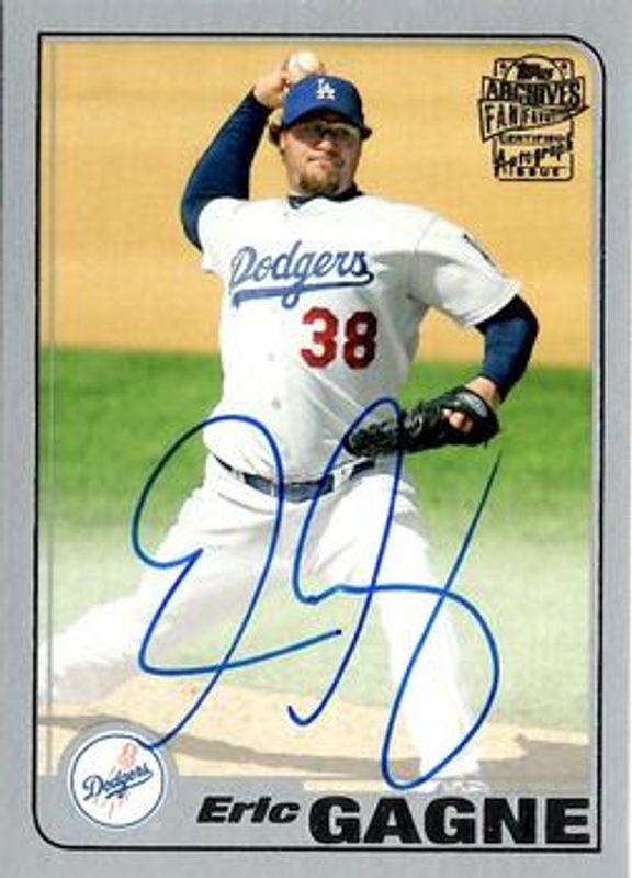 2019 Topps Archives #FFA-EG Fan Favorite Autographs - Silver /99