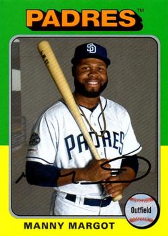Manuel Margot 2019 Topps Archives #180 Silver /99 RAW
