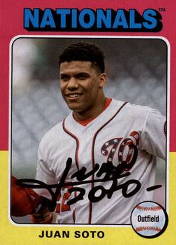 Juan Soto 2019 Topps Archives #119 Base RAW