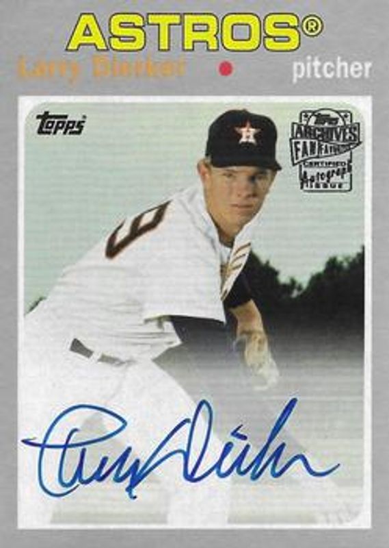 2019 Topps Archives #FFA-LDI Fan Favorite Autographs - Silver /99