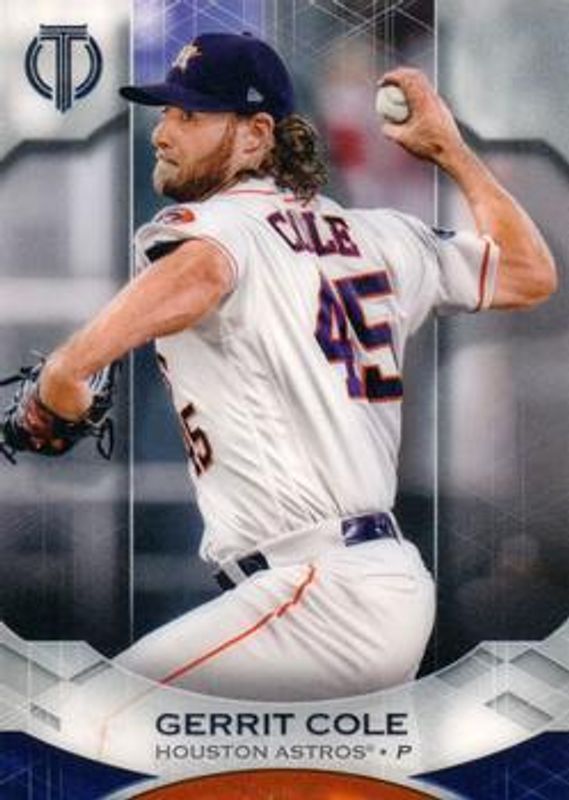 Gerrit Cole 2019 Topps Tribute #27 Base RAW