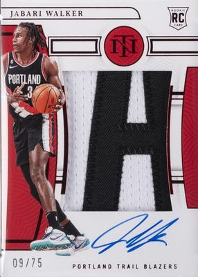 2022 National Treasures #149 Rookie Patch Auto - Red /75