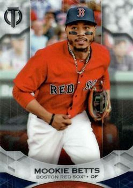 Mookie Betts 2019 Topps Tribute #50 Base RAW