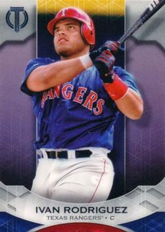 Ivan Rodriguez 2019 Topps Tribute #10 Base RAW