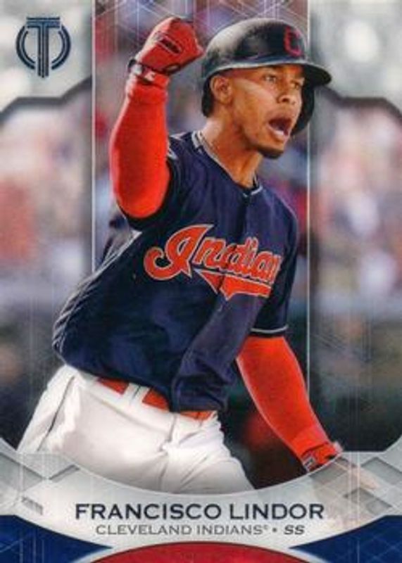 Francisco Lindor 2019 Topps Tribute #36 Base RAW