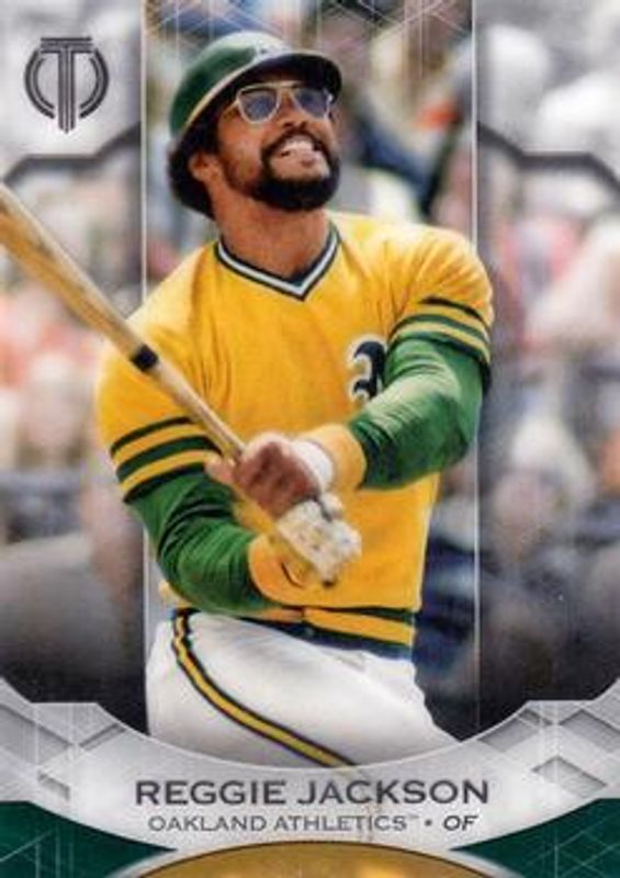 Reggie Jackson 2019 Topps Tribute #8 Base RAW
