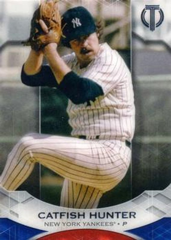 Catfish Hunter 2019 Topps Tribute #29 Base RAW