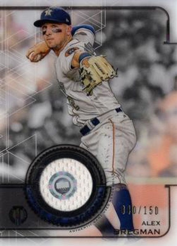 Alex Bregman 2019 Topps Tribute #SOA-ABR Stamp of Approval Authenticated Relics /150 RAW