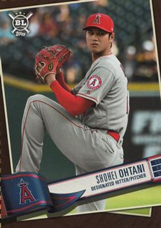 Shohei Ohtani 2019 Topps Big League #B1 Blaster Box Cards RAW