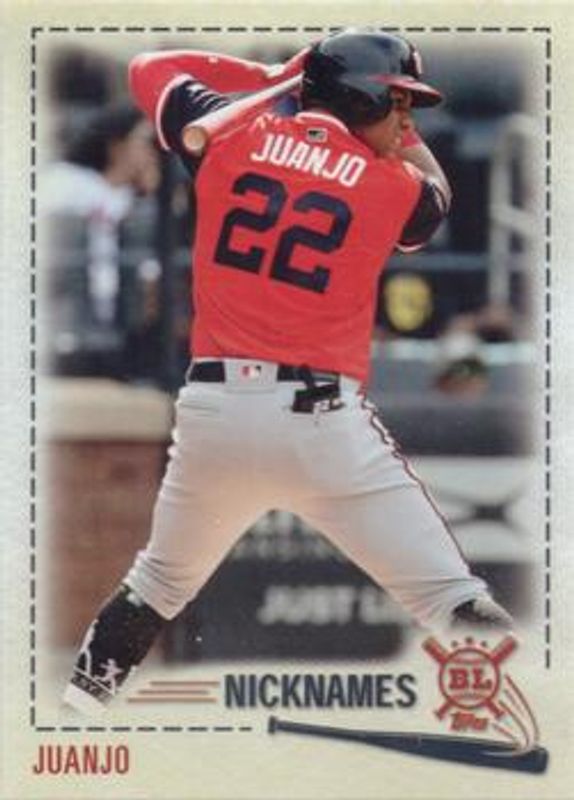 Juan Soto 2019 Topps Big League #PW-14 Players' Weekend Nicknames RAW