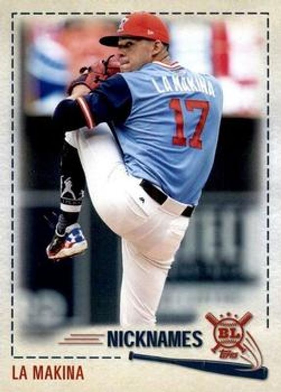 Jose Berrios 2019 Topps Big League #PW-26 Players' Weekend Nicknames RAW