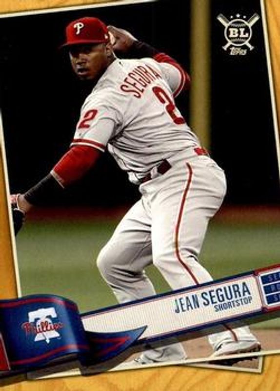 Jean Segura 2019 Topps Big League #155 Gold RAW