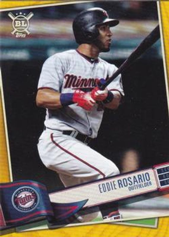 Eddie Rosario 2019 Topps Big League #273 Gold RAW