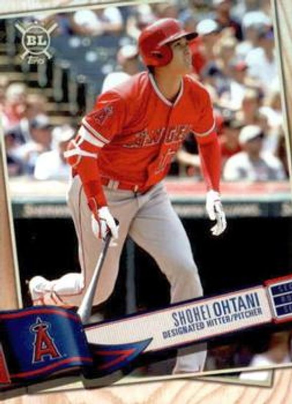 Shohei Ohtani 2019 Topps Big League #17 Base RAW