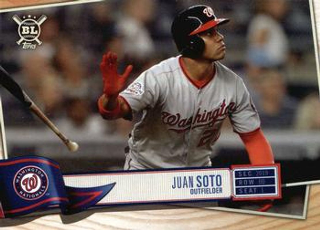 Juan Soto 2019 Topps Big League #125 Base RAW