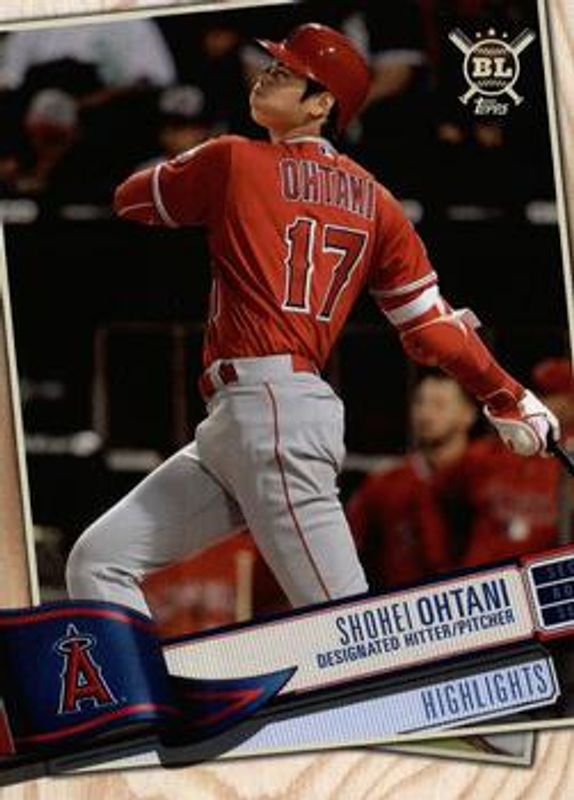 Shohei Ohtani 2019 Topps Big League #396 Base RAW