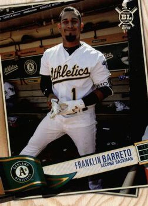 Franklin Barreto 2019 Topps Big League #249 Base RAW