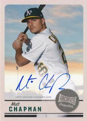 2019 Topps Archives Snapshots #AS-MC Autographs