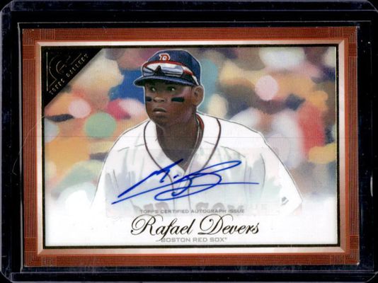 2019 Topps Gallery #148 Autographs - Orange /25