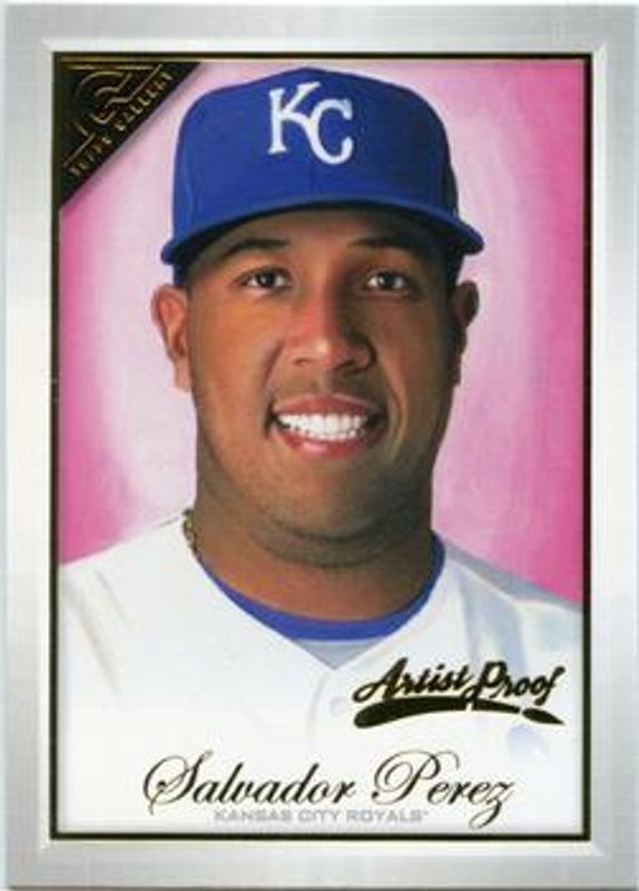 Salvador Perez 2019 Topps Gallery #100 Artist Proof RAW