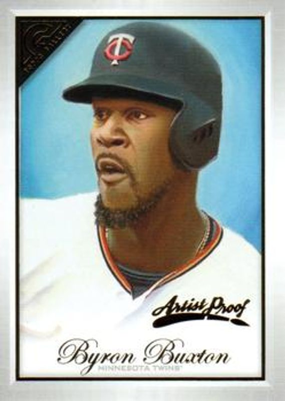 Byron Buxton 2019 Topps Gallery #94 Artist Proof RAW