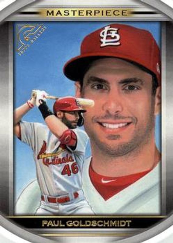 Paul Goldschmidt 2019 Topps Gallery #MP-25 Masterpiece RAW