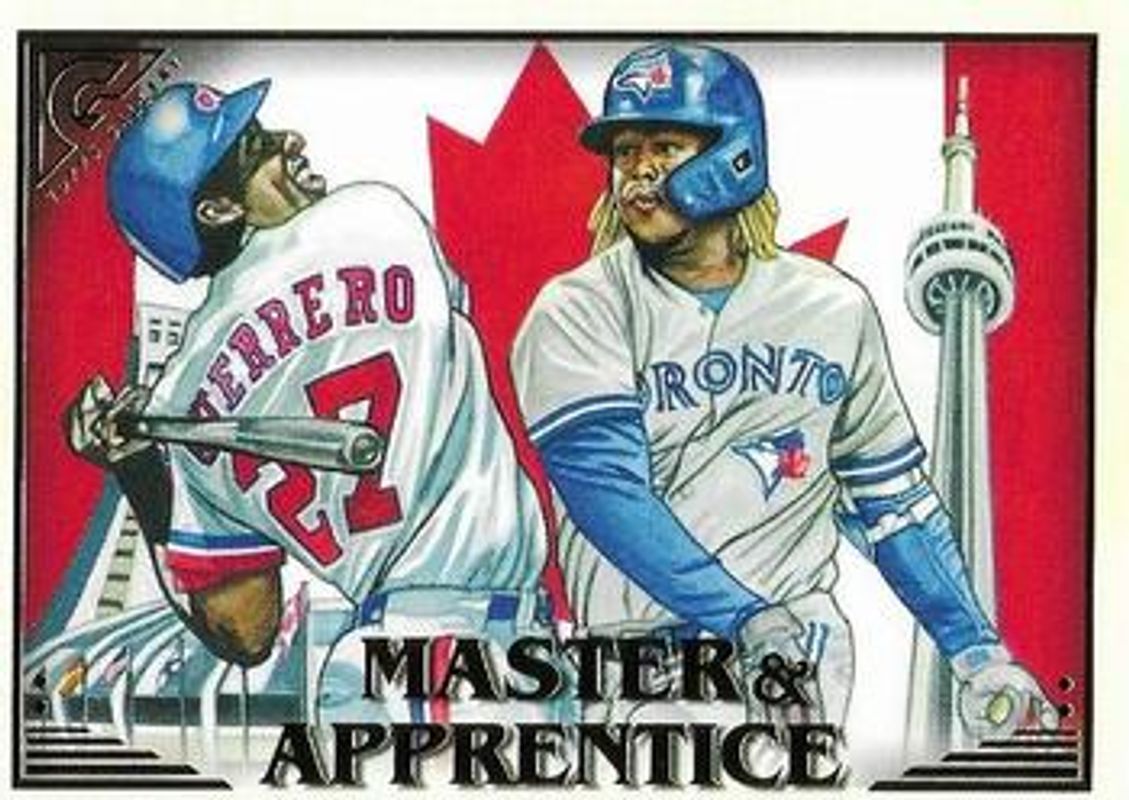 2019 Topps Gallery #MA-GGJ Master & Apprentice